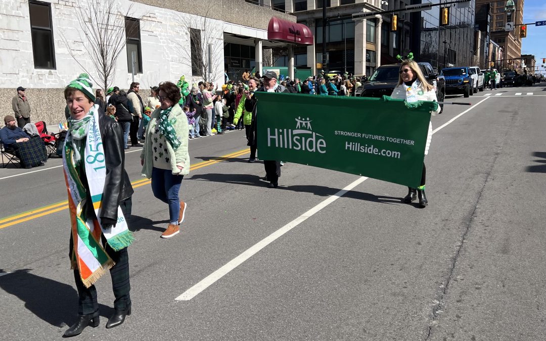 Hillside Honored as the 2024 Community Organization in Tops Rochester St. Patrick’s Day Parade